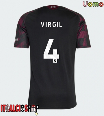 Liverpool Virgil van Dijk #4 Terza Maglia 2026-27 Manica Corta
